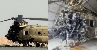 কুয়েতে হামলা: মার্কিন চিনুক হেলিকপ্টার ক্ষতিগ্রস্তের দাবি জানিয়ে ইরানের ছবি প্রকাশ